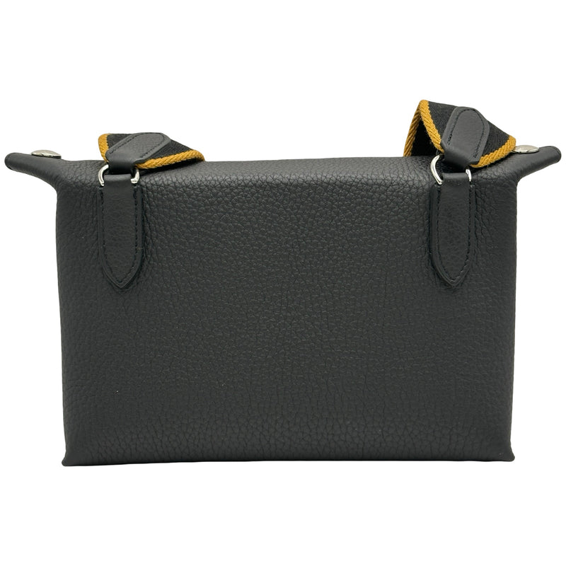 エルメス HERMES ヴィドポッシュ K刻印 ブラック/シルバー金具 トゴ