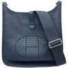 エルメス HERMES エヴリン3PM X刻印 ブルーニュイ/シルバー金具 トリヨン レディース ショルダーバッグ