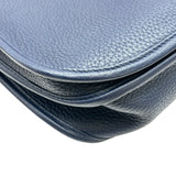 エルメス HERMES エヴリン3PM X刻印 ブルーニュイ/シルバー金具 トリヨン レディース ショルダーバッグ