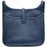 エルメス HERMES エヴリン3PM X刻印 ブルーニュイ/シルバー金具 トリヨン レディース ショルダーバッグ