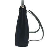 エルメス HERMES エールバッグアドPM ▢G刻印 ブラック シルバー金具 トワル/ハンター レディース リュック・デイパック