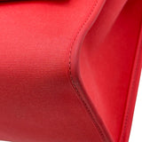 エルメス HERMES エールバッグジップPM C刻印 ピンク シルバー金具 トワル レディース ショルダーバッグ