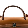 エルメス HERMES エールバッグジップPM C刻印 ピンク シルバー金具 トワル レディース ショルダーバッグ