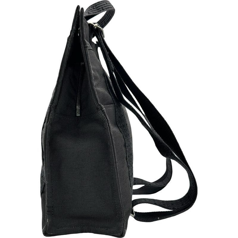 ■美品■　エルメス エールライン アド MM リュックサック バックパック バッグ キャンバス グレー 【448461】10 エルメス HERMES エールラインアドMM グレー シルバー金具 キャンバス