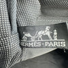エルメス HERMES エールラインアドMM グレー シルバー金具 キャンバス ユニセックス リュック・デイパック