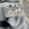 エルメス HERMES エールラインカバス グレー シルバー金具 キャンバス ユニセックス トートバッグ