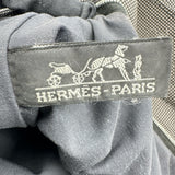エルメス HERMES エールラインカバス グレー シルバー金具 キャンバス ユニセックス トートバッグ