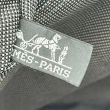 エルメス HERMES エールライントートMM グレー シルバー金具 キャンバス ユニセックス トートバッグ