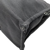 エルメス HERMES エールライントートMM グレー シルバー金具 トワル メンズ トートバッグ