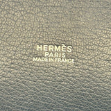 エルメス HERMES エスカパーダ □C刻印 ブラック シルバー金具 フィヨルド レディース トートバッグ
