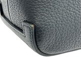 エルメス HERMES エスカパーダ □C刻印 ブラック シルバー金具 フィヨルド レディース トートバッグ