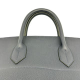 エルメス HERMES オータクロア40 U刻印 ブルーニュイ　シルバー金具 トゴ ユニセックス ハンドバッグ
