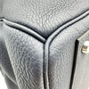 エルメス HERMES オータクロア40 U刻印 ブルーニュイ　シルバー金具 トゴ ユニセックス ハンドバッグ