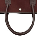 エルメス HERMES ガーデンパーティPM □I刻印 ブラウン シルバー金具 トワル レディース トートバッグ