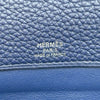 エルメス HERMES サックアデペッシュ21 U刻印 ブルーサフィール シルバー金具 トゴ レディース ショルダーバッグ