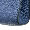 エルメス HERMES サックアデペッシュ21 U刻印 ブルーサフィール シルバー金具 トゴ レディース ショルダーバッグ
