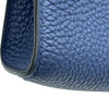 エルメス HERMES サックアデペッシュ21 U刻印 ブルーサフィール シルバー金具 トゴ レディース ショルダーバッグ