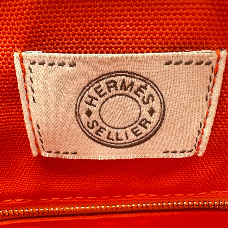 エルメス HERMES サックドパンサージュ B刻印 ネイビー シルバー金具