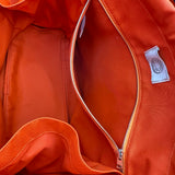 エルメス HERMES サックドパンサージュ B刻印 ネイビー シルバー金具 トワル ユニセックス トートバッグ