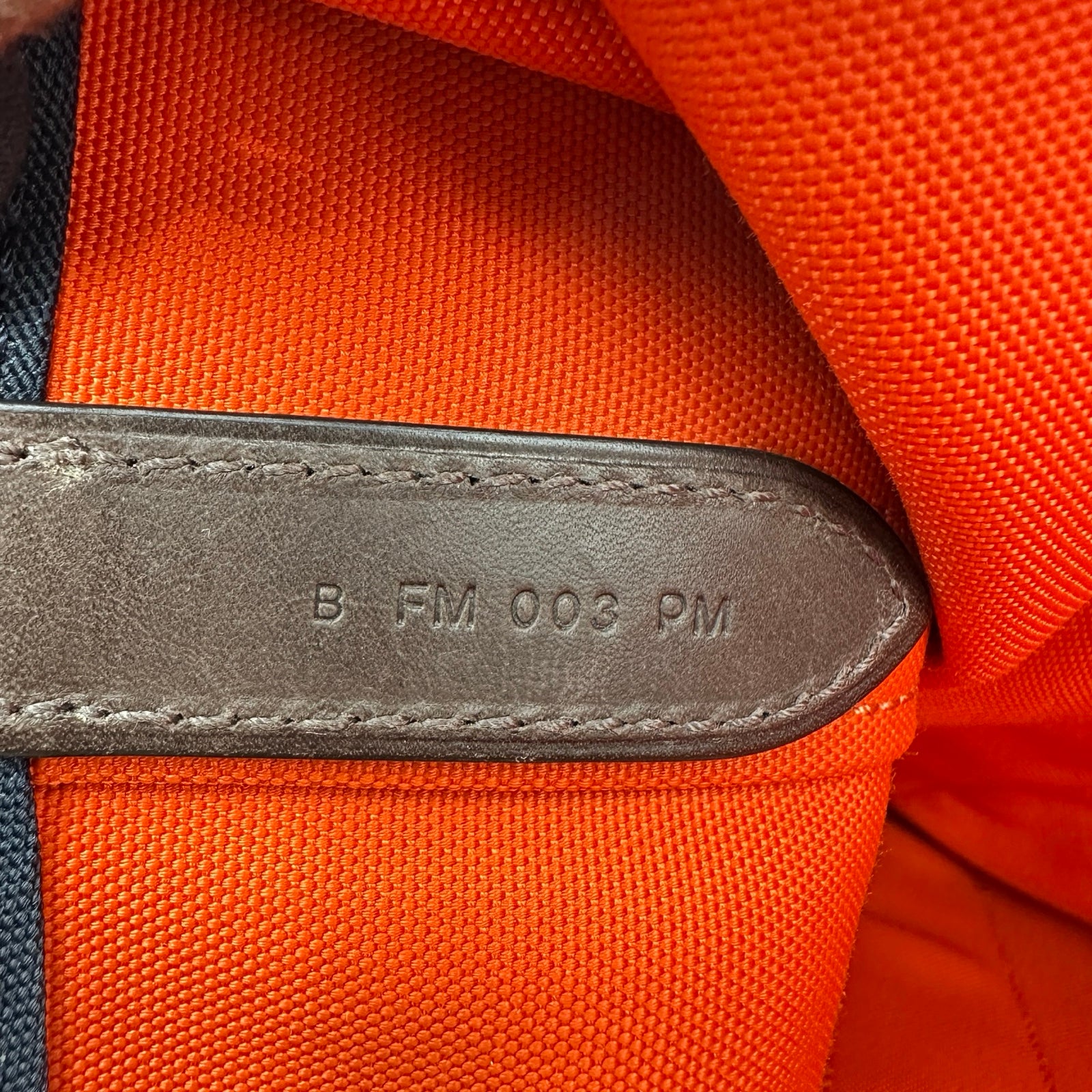 エルメス HERMES サックドパンサージュ B刻印 ネイビー シルバー金具