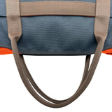 エルメス HERMES サックドパンサージュ B刻印 ネイビー シルバー金具 トワル ユニセックス トートバッグ