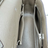 エルメス HERMES ジプシエール28 N刻印 エトゥープ　シルバー金具 トリヨン レディース ショルダーバッグ