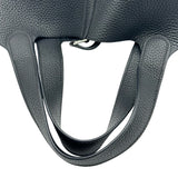 エルメス HERMES ピコタンロックMM A刻印 ブラック シルバー金具 トリヨン レディース ハンドバッグ