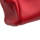 エルメス HERMES フールトゥMM □G刻印 ルージュヴィフ シルバー金具 トゴ レディース トートバッグ
