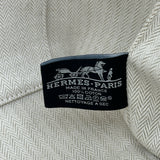エルメス HERMES ブリッドアブラックGM ブルー シルバー金具 トワル レディース ハンドバッグ