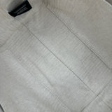 エルメス HERMES ブリッドアブラックGM ブルー シルバー金具 トワル レディース ハンドバッグ