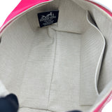 エルメス HERMES ブリッドアブラックPM ピンク シルバー金具 トワル レディース ハンドバッグ