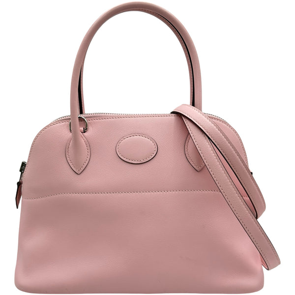 エルメス HERMES ボリード27 X刻 ローズサクラ/シルバー金具 スイフト