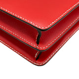 エルメス HERMES ロウリス23 D刻印 ルージュカザック/ゴールド金具 エバーカラー レディース ショルダーバッグ