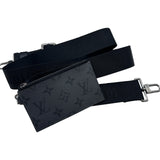 ルイ・ヴィトン LOUIS VUITTON ガストン・ウェアラブル M81124 ブラック モノグラム・エクリプス メンズ ショルダーバッグ