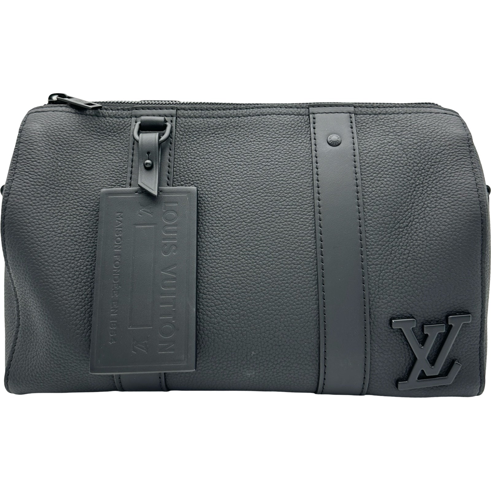 未使用 LOUIS VUITTON シティ キーポル アエログラム M59255 ルイ・ヴィトン LOUIS VUITTON シティ・キーポル M59255 ノワール