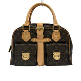 ルイ・ヴィトン LOUIS VUITTON マンハッタン GM M40025 ブラウン モノグラムキャンバス レディース トートバッグ