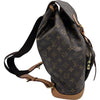 ルイ・ヴィトン LOUIS VUITTON モンスリGM M51135 ブラウン モノグラムキャンバス メンズ リュック・デイパック