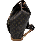ルイ・ヴィトン LOUIS VUITTON モンスリGM M51135 ブラウン モノグラムキャンバス メンズ リュック・デイパック