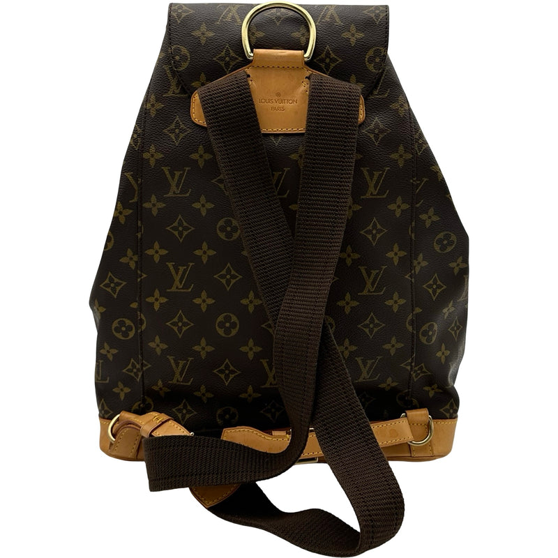 ルイ・ヴィトン LOUIS VUITTON モンスリGM M51135 ブラウン モノグラム