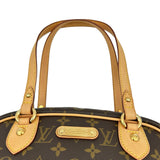 ルイ・ヴィトン LOUIS VUITTON モントルグイュPM M95565 ブラウン モノグラム ・キャンバス レディース ハンドバッグ