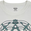 エルメス HERMES プリントカットワンピース 4H4516DA ホワイト コットン レディース ワンピース