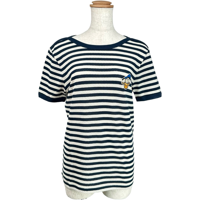 グッチ GUCCI GUCCI X Disney ボーダーTシャツ 645312 ネイビー