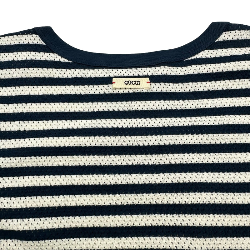 グッチ GUCCI GUCCI X Disney ボーダーTシャツ 645312 ネイビー