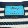 グッチ GUCCI GUCCI X Disney ボーダーTシャツ 645312 ネイビー コットン レディース 半袖Ｔシャツ