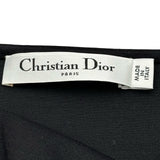 クリスチャン・ディオール Christian Dior シルク切替ノースリーブトップス 5C21511D1726 ブラック ウール レディース その他トップス