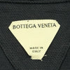 ボッテガ・ヴェネタ BOTTEGA VENETA クロップドポロシャツ 777596 ネイビー コットン レディース ポロシャツ