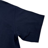 ボッテガ・ヴェネタ BOTTEGA VENETA クロップドポロシャツ 777596 ネイビー コットン レディース ポロシャツ