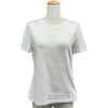 エルメス HERMES プリントTシャツ 3H4611DL ホワイト コットン レディース 半袖Ｔシャツ