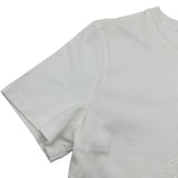 エルメス HERMES プリントTシャツ 3H4611DL ホワイト コットン レディース 半袖Ｔシャツ