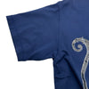 エルメス HERMES プリントTシャツ ネイビー コットン レディース 半袖Ｔシャツ